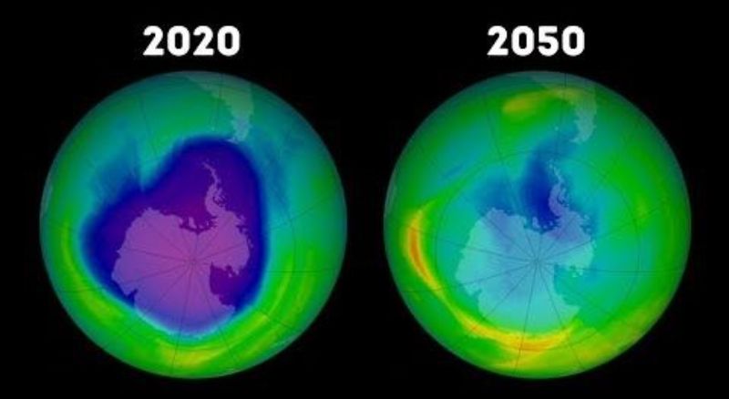 buco dell'ozono si rigenera